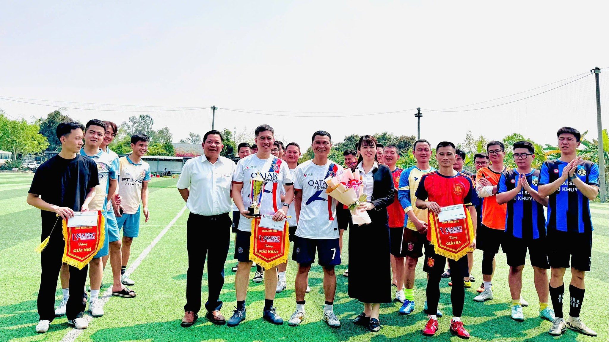 GIẢI BÓNG ĐÁ CHÀO XUÂN 2026 – SÔI ĐỘNG, ĐOÀN KẾT VÀ ĐẦY CẢM XÚC